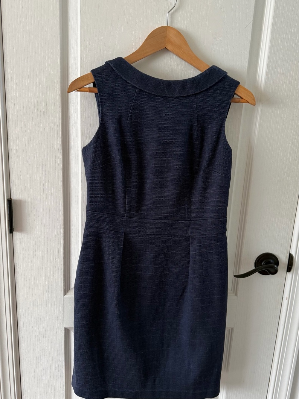 Boden Navy Sleeveless Sheath Dress